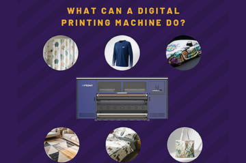 When you have a digital printing machine, what can you do with it?